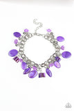 I Want To SEA The World - Purple Paparazzi Necklace