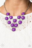 Pop-YOU-lar Demand - Purple Necklace Set