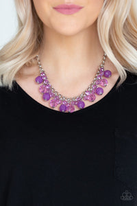 Fiesta Fabulous - Purple Necklace