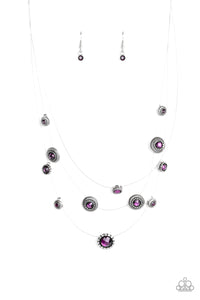 SHEER Thing - Purple Paparazzi Necklace