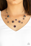 SHEER Thing - Purple Paparazzi Necklace