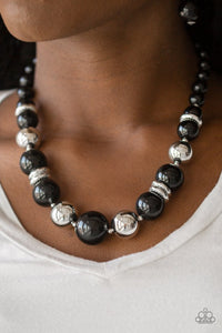 New York Nightlife - Black Paparazzi Necklace Set