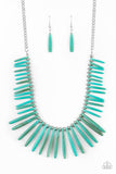 Out of My Element - Blue Paparazzi Necklace Paparazzi Necklace