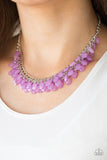 Next In Shine - Purple Paparazzi Necklace Set