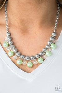 Power Trip - Green Paparazzi Necklace Set