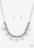 Power Trip - Green Paparazzi Necklace Set