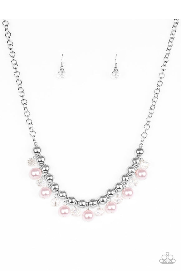 Power Trip - Pink Paparazzi Necklace Set