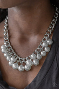 Get Off My Runway - Silver Paparazzi Necklace