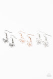 Paparazzi Starlet Shimmer - Wire Butterfly Earrings