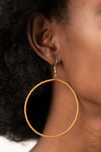 Basically Beaded - Brown Paparazzi Earrings