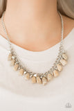 Rocky Shores - Brown Paparazzi Necklace