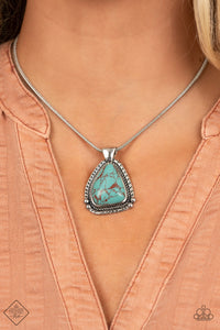 Artisan Adventure - Blue Paparazzi Necklace Set