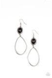 Adventurous Allure - Black Paparazzi Earrings