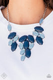 Date Night Nouveau - Blue Paparazzi Necklace Set