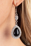 Elite Elegance - Black Paparazzi Earrings