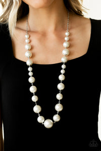 Pearl Prodigy - White Paparazzi Necklace