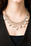 HEIR-headed - White Paparazzi Necklace