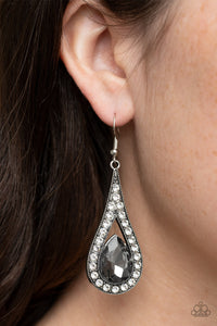 A-Lister Attitude - Silver Paparazzi Earrings