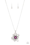 BLOOM Shaka-Laka - Purple Paparazzi Necklace