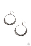 Retro Ringleader Multi - Black Paparazzi Earrings