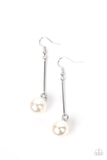 Pearl Redux - White Paparazzi Earrings