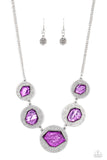 Raw Charisma - Purple Paparazzi Necklace