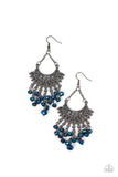 Chromatic Cascade - Blue Paparazzi Earrings