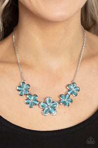 Garden Daydream - Blue Paparazzi Necklace