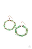 Mineral Mantra - Green Paparazzi Earrings