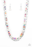 Tidal Trendsetter - Multi Paparazzi Necklace & Bracelet Set