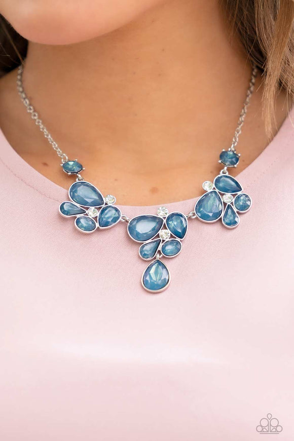 Everglade Escape - Blue Paparazzi Necklace