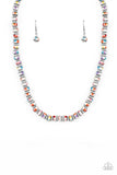 Gobstopper Glamour - White Paparazzi Necklace