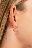 Modern Model - Copper Paparazzi Earrings