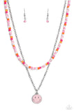 High School Reunion - Pink Paparazzi Necklace