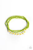 Starry Serendipity - Yellow Multi Paparazzi Necklace & Bracelet Set