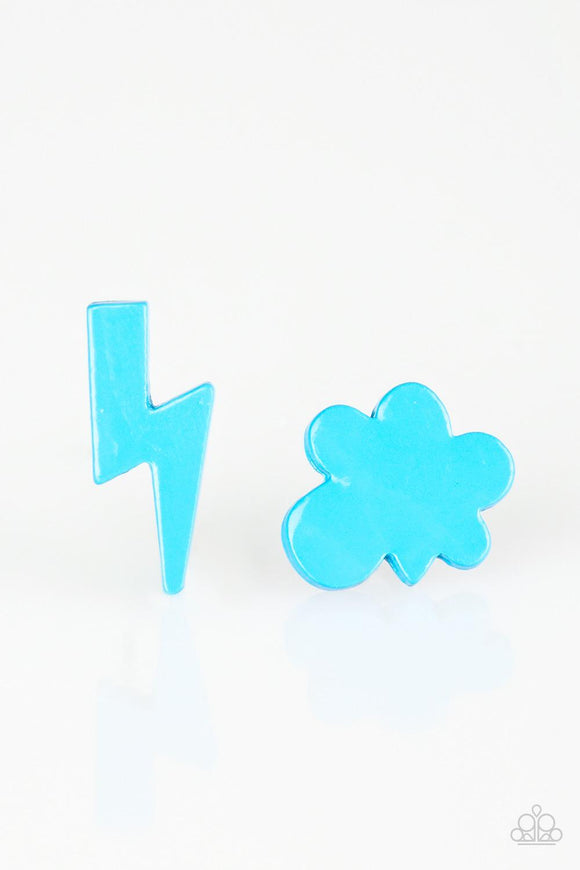 Paparazzi Starlet Shimmer - Lightening & Cloud Earrings