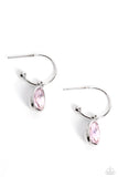 Teardrop Tassel - Pink Paparazzi Earrings