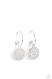 Mandala Maiden - Silver Paparazzi Earrings