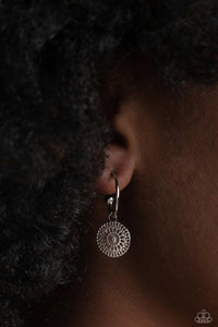 Mandala Maiden - Silver Paparazzi Earrings