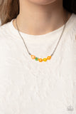 BOUQUET We Go - Orange Paparazzi Necklace & Bracelet Set