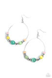 Cats Eye Charisma - Multi Paparazzi Earrings