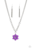 Dazzling Dahlia - Purple Paparazzi Necklace