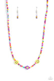 Flower Power Pageant - Purple Paparazzi Necklace