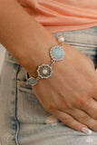 European Energy - Blue Paparazzi Earrings & Bracelet Set