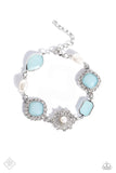 European Energy - Blue Paparazzi Earrings & Bracelet Set