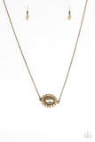 Stardom Shine - Brass Paparazzi Necklace Set