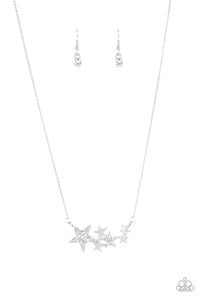 Rising Starlet - Silver Paparazzi Necklace