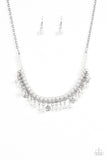 Glamour Trove - White Paparazzi Paparazzi Necklace Set