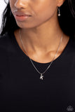 Seize the Initial - Silver - K Paparazzi Necklace