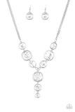 Legendary Luster - Silver Paparazzi Necklace